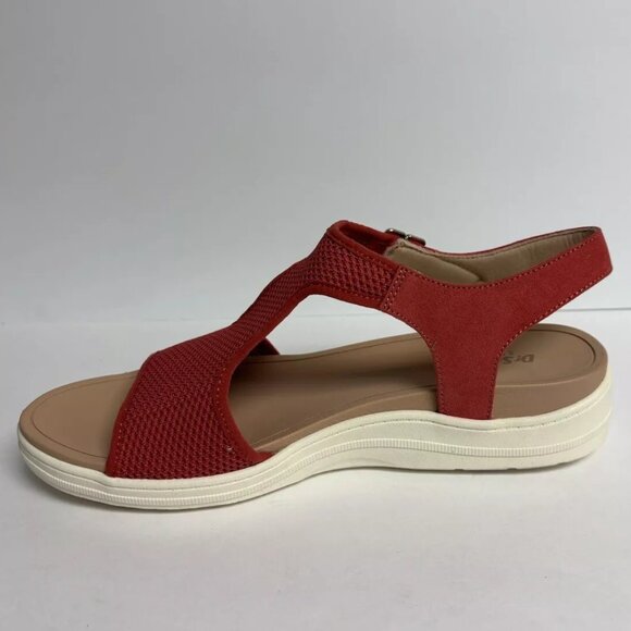 Dr. Scholl’s Women’s Time Off Sun Red Wedge Sandals, Size 11 M - Picture 2 of 6